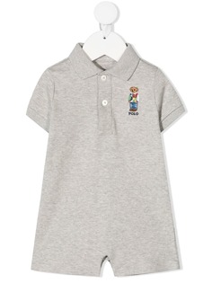 Ralph Lauren Kids комбинезон с вышивкой Polo Bear