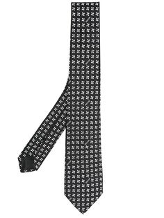 Moschino галстук с вышивкой