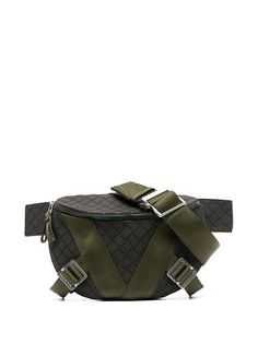 Bottega Veneta поясная сумка с камуфляжным принтом