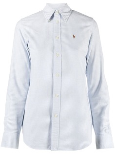 Polo Ralph Lauren полосатая рубашка оксфорд