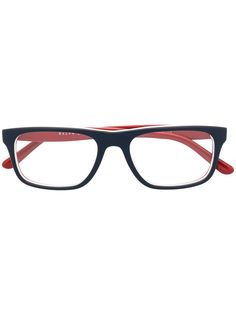 Polo Ralph Lauren очки в прямоугольной оправе с полосками