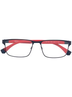Emporio Armani очки с тисненым логотипом