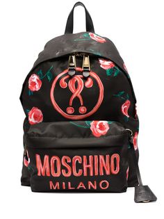 Moschino рюкзак с логотипом Double Question Mark