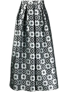 Giorgio Armani юбка макси с геометричным принтом