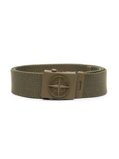 Stone Island Junior ремень с пряжкой-логотипом