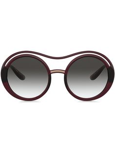 Dolce & Gabbana Eyewear солнцезащитные очки-авиаторы с монограммой