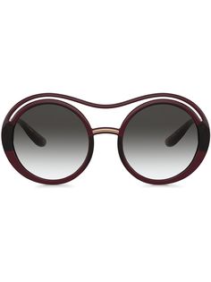 Dolce & Gabbana Eyewear солнцезащитные очки-авиаторы с монограммой