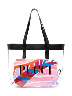 Emilio Pucci Junior сумка-тоут с логотипом