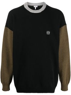 LOEWE джемпер с вышитым логотипом
