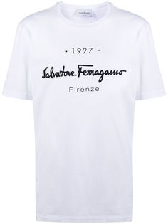 Salvatore Ferragamo футболка 1927 Signature