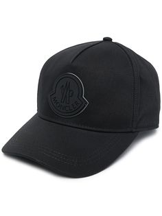 Moncler бейсболка с нашивкой-логотипом