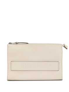 Longchamp клатч с логотипом