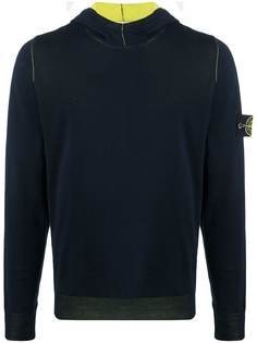 Stone Island худи с нашивкой-логотипом