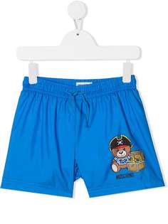 Moschino Kids плавки-шорты Toy Bear Treasure