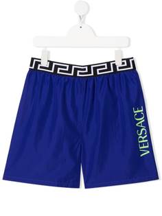 Versace Kids плавки-шорты с логотипом