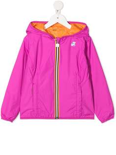 K Way Kids двусторонняя куртка Lily с капюшоном