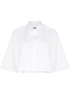 MM6 Maison Margiela укороченная рубашка свободного кроя