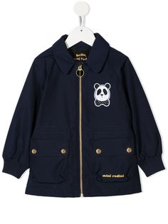 Mini Rodini непромокаемая куртка Panda
