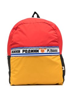 Mini Rodini рюкзак Moscow с логотипом