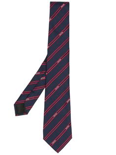 Moschino галстук в диагональную полоску