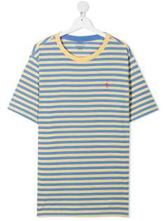 Ralph Lauren Kids футболка из джерси в полоску