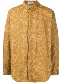 Engineered Garments рубашка с принтом пейсли