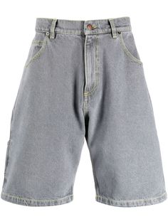 PACCBET джинсовые шорты с вышитым логотипом