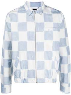 Jacquemus куртка-рубашка в шахматную клетку