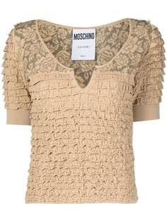 Moschino ярусная блузка