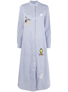 Moa Master Of Arts платье-рубашка с нашивками Looney Tunes