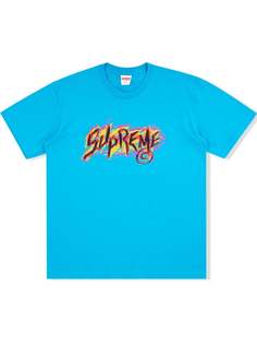 Supreme футболка Scratch с логотипом