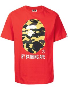 A BATHING APE® футболка с логотипом Bape