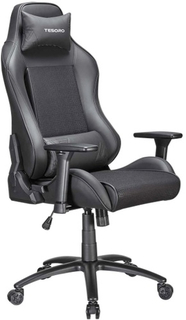 Игровое кресло TESORO TS-F717 Black/Mesh Fabric