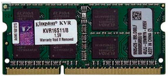 Оперативная память Kingston ValueRAM 8GB SO-DIMM DDR3 1600Mhz (KVR16S11/8)