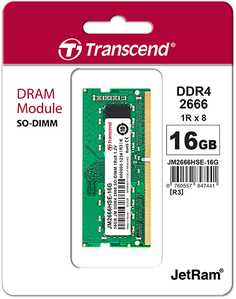 Оперативная память Transcend 16GB DDR4 SO-DIMM (JM2666HSE-16G)