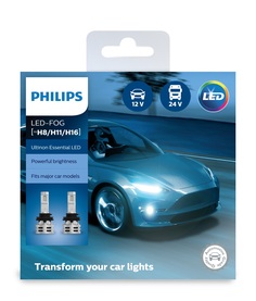 Лампа автомобильная Philips LED Fog 11366 UE2  X2