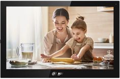 Видеодомофон Dahua DHI-VTH5341G-W (черный)