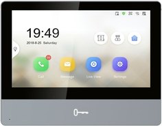 Видеодомофон Hikvision DS-KH8350-WTE1 (белый)