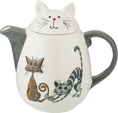 Заварочный чайник коллекция Озорные коты Lefard