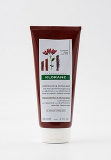 Бальзам для волос Klorane с экстрактом хинина и витаминами группы B, 200 мл