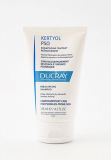 Шампунь Ducray Восстанавливающий, для устранения шелушения кожи головы, KERTYOL P.S.O, 125 мл