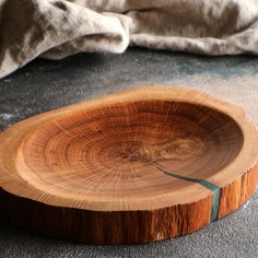 Блюдо-спил для подачи Доброе дерево