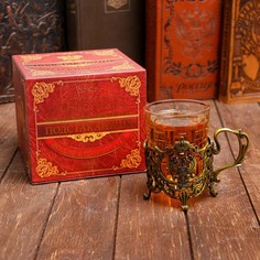 Подстаканник со стаканом Семейные традиции