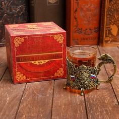 Подстаканник со стаканом Семейные традиции