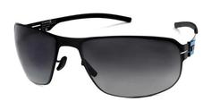 Солнцезащитные очки Ic Berlin IB 109 Charlottenburg Black Black to Grey Polarized Flex
