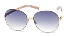 Солнцезащитные очки Ic Berlin IB Jazz M Rose-Gold Ren-White Black-Clear Acelat