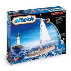 Металлический конструктор Eitech Парусник