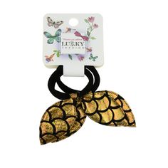 Комплект резинок Lukky Fashion Блестящий бантик-русалка,