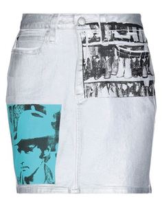 Джинсовая юбка Calvin Klein x Andy Warhol