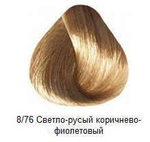 Domix, Тонирующая маска для волос Newtone Haute Couture, 435 мл (12 оттенков) 8/76 Светло-русый коричнево-фиолетовый Estel